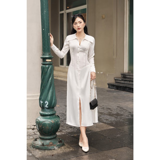 Váy lụa nữ thiết kế GILAN Camelia dress