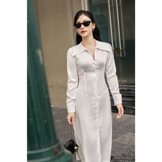Váy lụa nữ thiết kế GILAN Camelia dress
