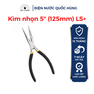 Kìm điện 5inch mini LS - Kìm cắt điện mũi nhọn - Điện Nước Quốc Hùng