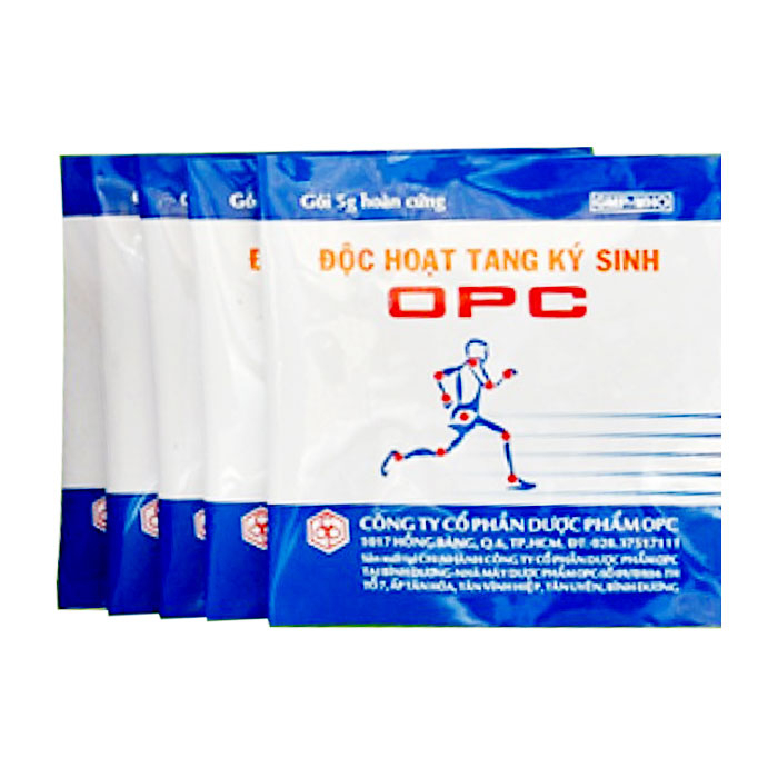 Viên uống xương khớp ĐỘC HOẠT TANG KÝ SINH (Hộp 10 gói & 20 gói) Giúp hỗ trợ giảm Viêm khớp, tê nhức-Hàng chính hãng OPC