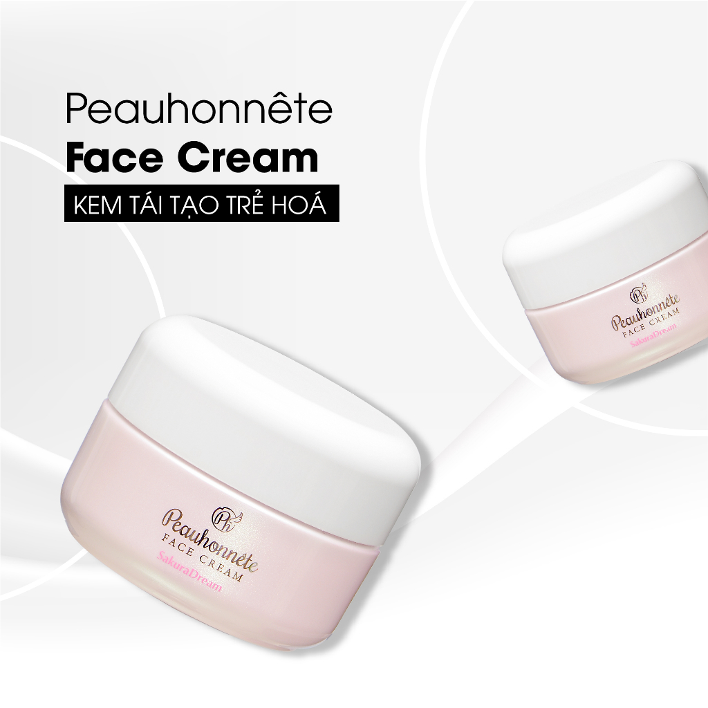 Kem dưỡng ẩm, chống lão hoá chuyên sâu Peauhonnête Face Cream 50g CHÍNH HÃNG