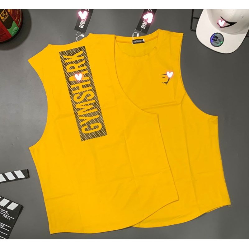ÁO TANK TOP GS gym NAM, áo sát nách gym nam.