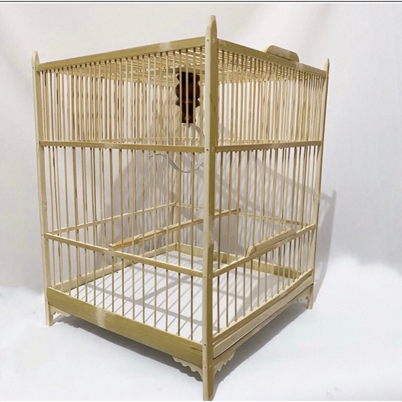 khung lồng ép mộc chào mào size 37*31 15 nan nóc mau như hình