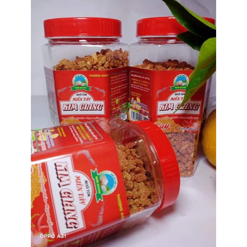 Muối Tôm Miền Tây Kim Giang 300g (Cay)