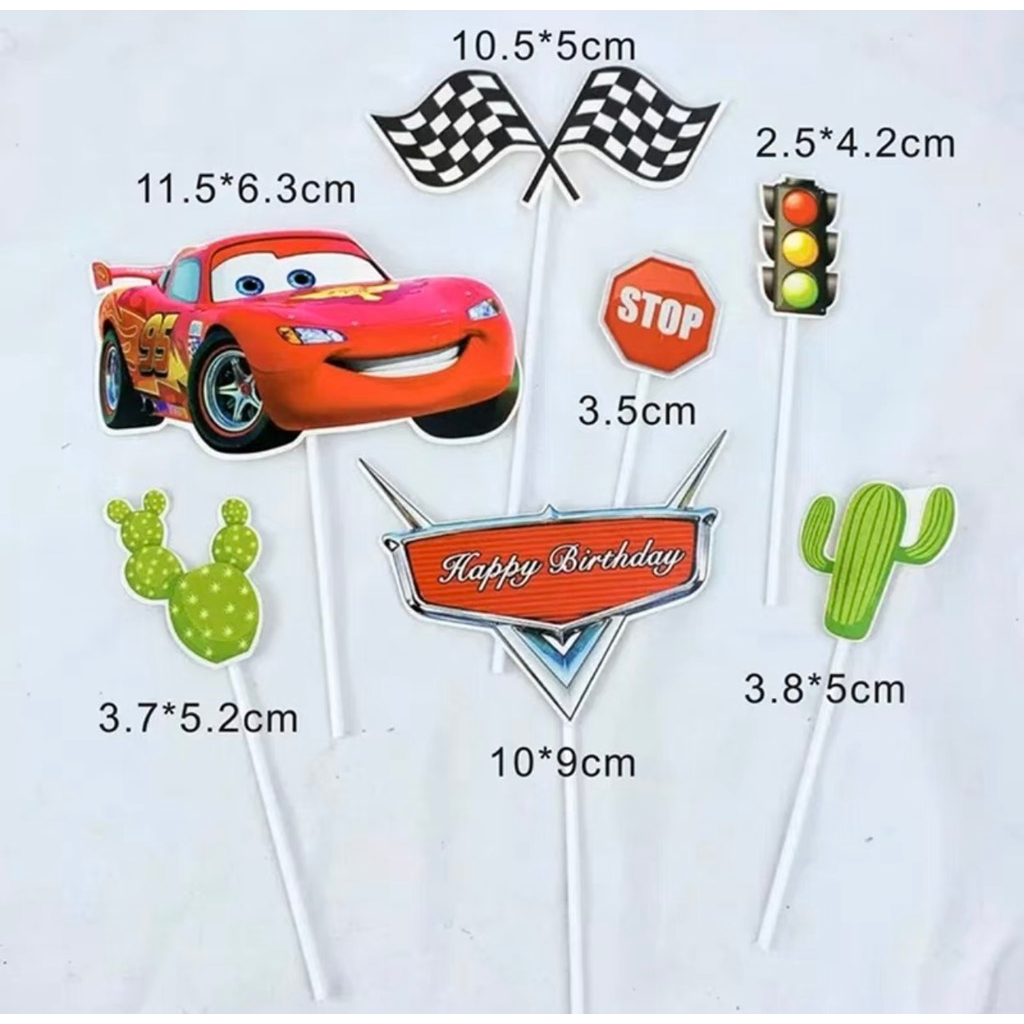 5 Combo 2 Set Ô Tô Lá Cờ Và Sương Rông-Q7519