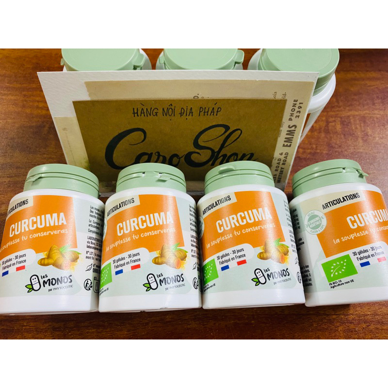 Nghệ Phytoceutic Curcuma 30v Bill Pháp