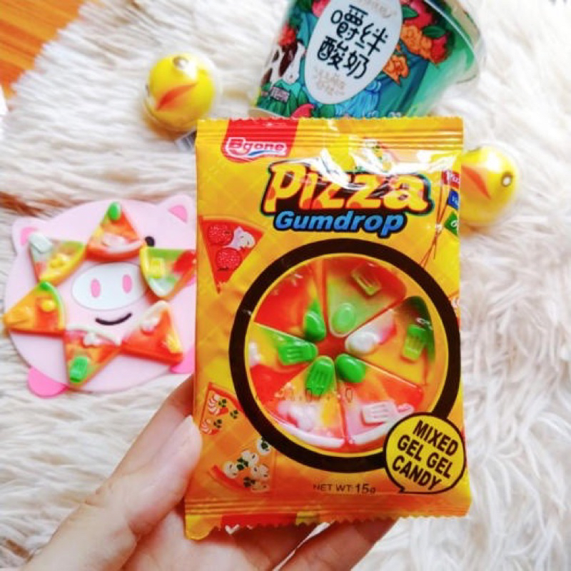Kẹo dẻo hình chiếc Pizza hương trái cây