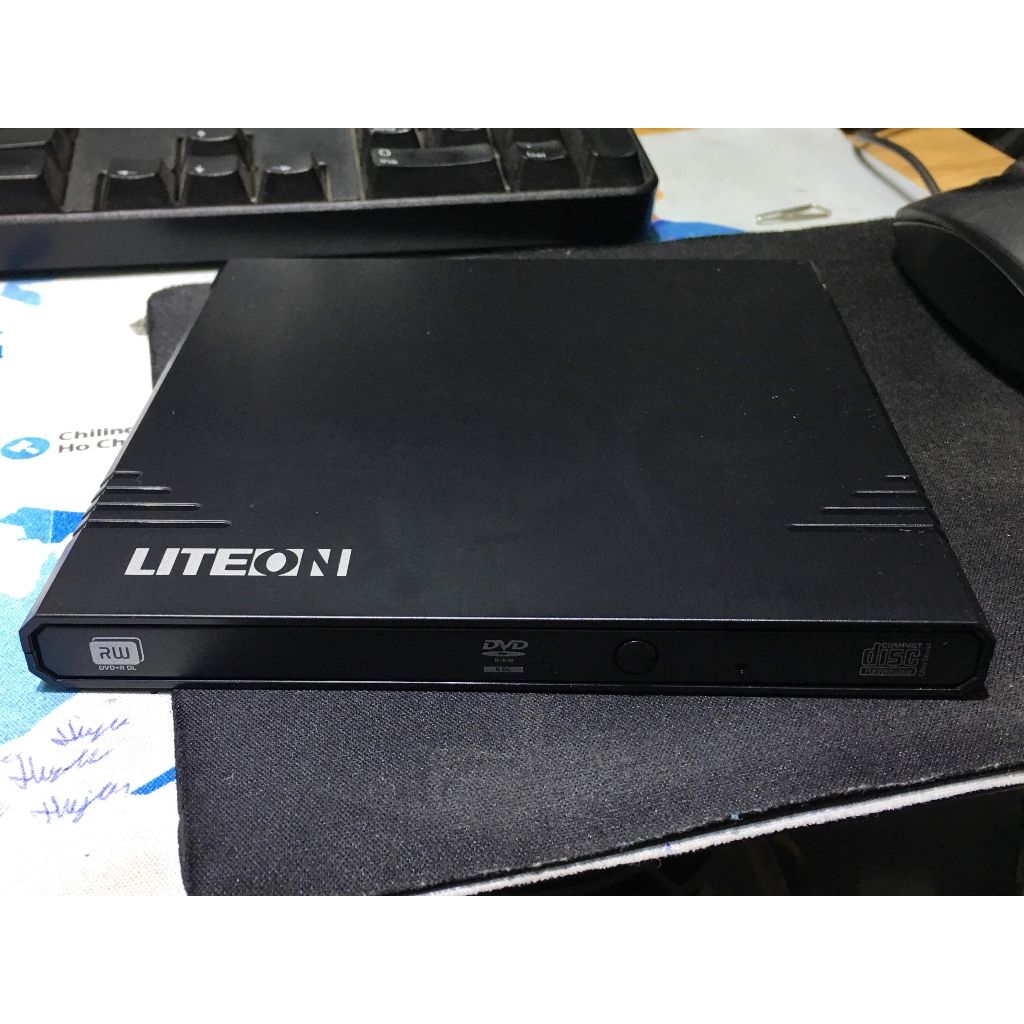 Ổ Đĩa Quang DVD-USB - RW LITEON 8X eBAU108, External (Box) GẮN NGOÀI USB 2.0 chính hãng, mới 100%