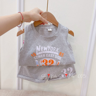 Bộ quần áo thể thao cho bé trai 8-20kg