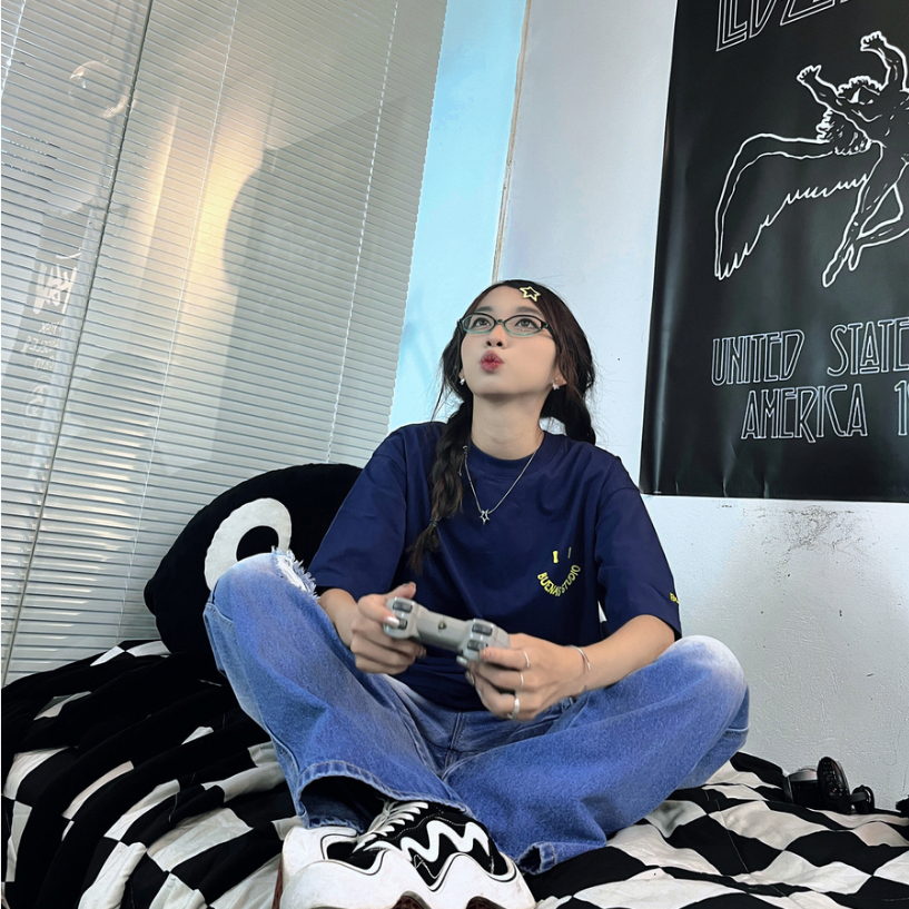 Áo thun local brand tay lỡ form oversize unisex cho nam nữ BUENAS - ESS24