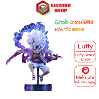 Mô hình One Piece Luffy Gear 5 chibi cực chiến và ngầu, Mô hình Luffy Gear 5 chibi GINTARO SHOP