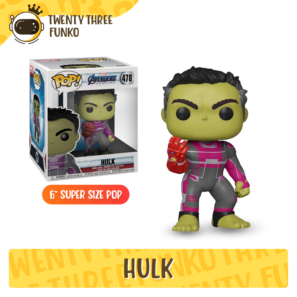 Mô hình đồ chơi Funko Pop • Hulk 478 • Avengers Endgame