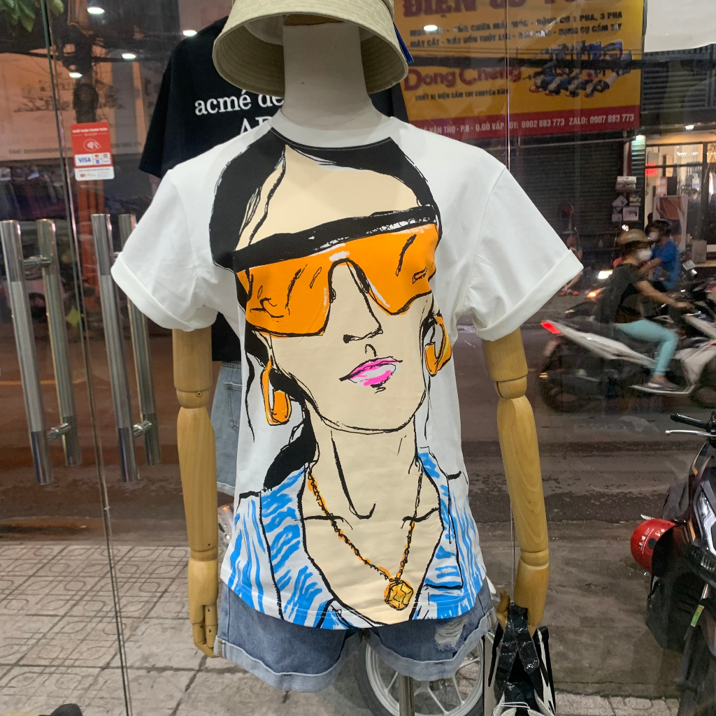 ÁO THUN ZARA IN HÌNH