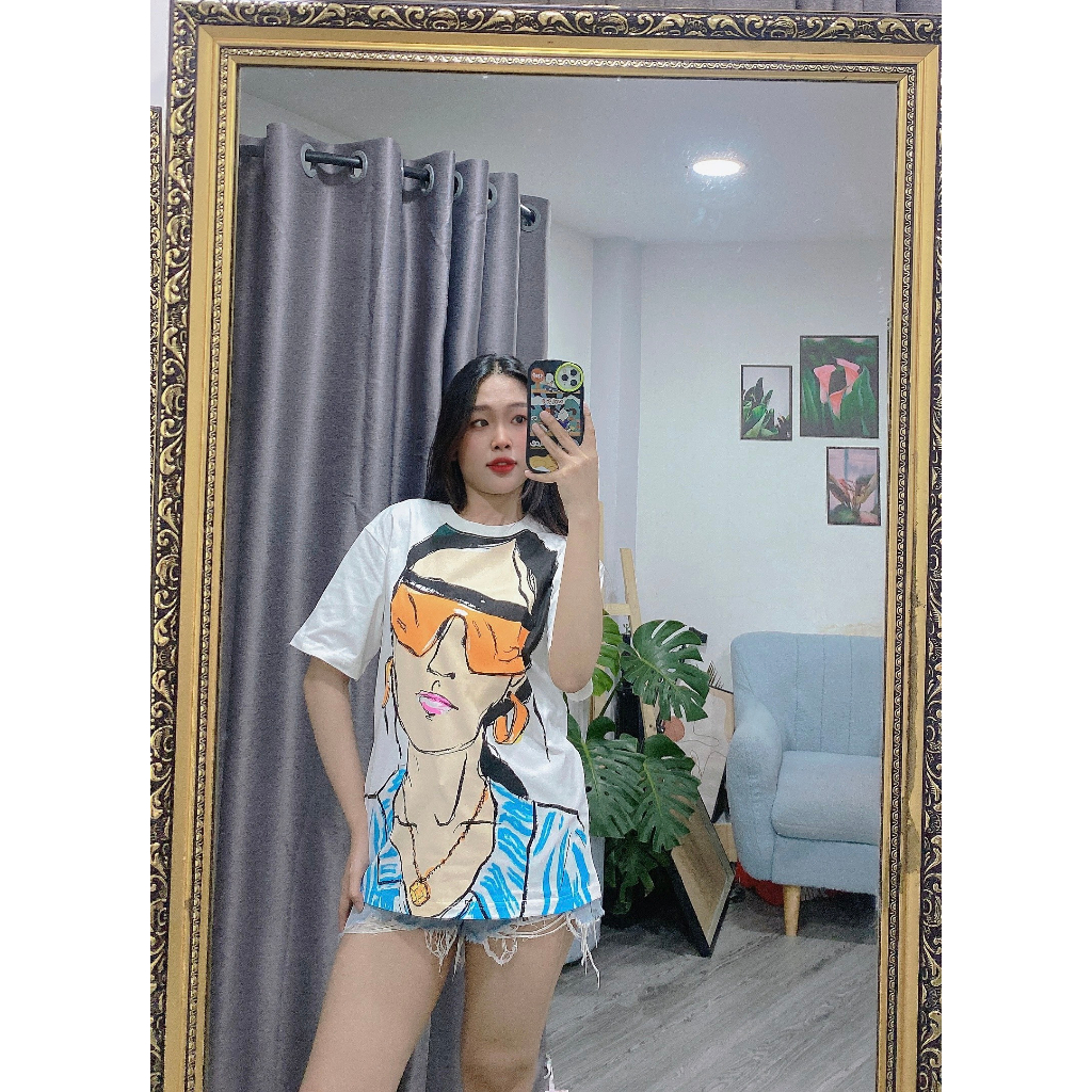 ÁO THUN ZARA IN HÌNH