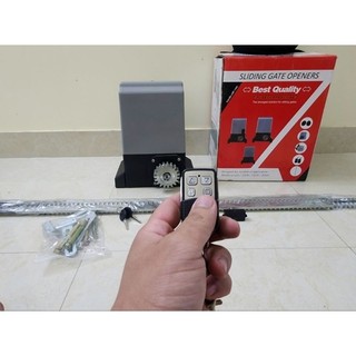 Moto cổng tự động lùa trượt ngang có kết nối wiffi 4G và mốt điều khiển 550w 1200kg
