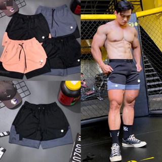 [Mã 6MINI3 giảm 50K đơn 150K] [SALE SỐC] quần short gym nam GS, quần short thun thể thao