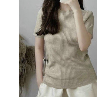 Áo len tăm cổ tròn Quảng Châu