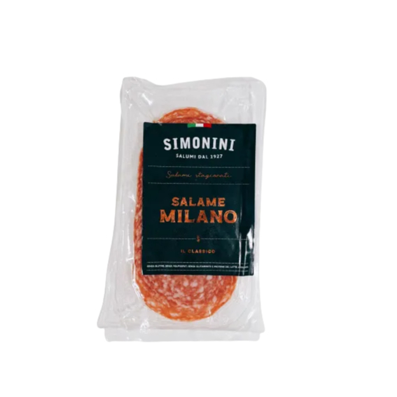 Xúc xích khô Salame Milano Simonini - Sliced 80g