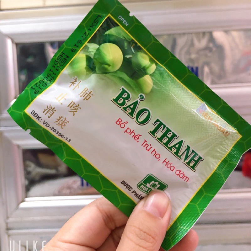 Viên Ngậm Bảo Thanh Vỉ 5 Viên