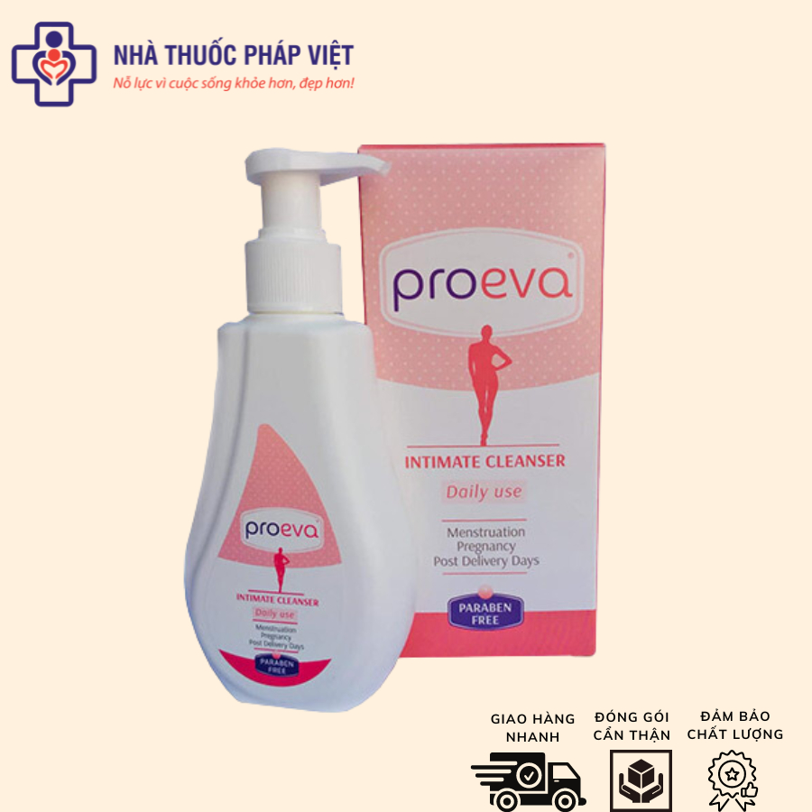[CHÍNH HÃNG] Dung dịch vệ sinh phụ nữ cho bà bầu PROEVA hộp 1 chai 125ml