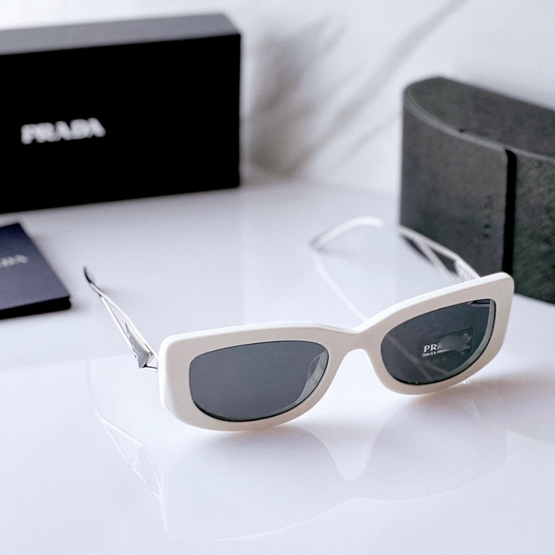 Kính mắt thời trang logo tam giác pra* cao cấp fullbox