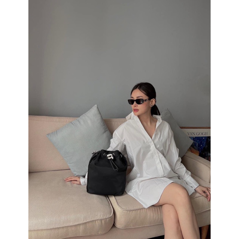 Kính mắt thời trang logo tam giác pra* cao cấp fullbox