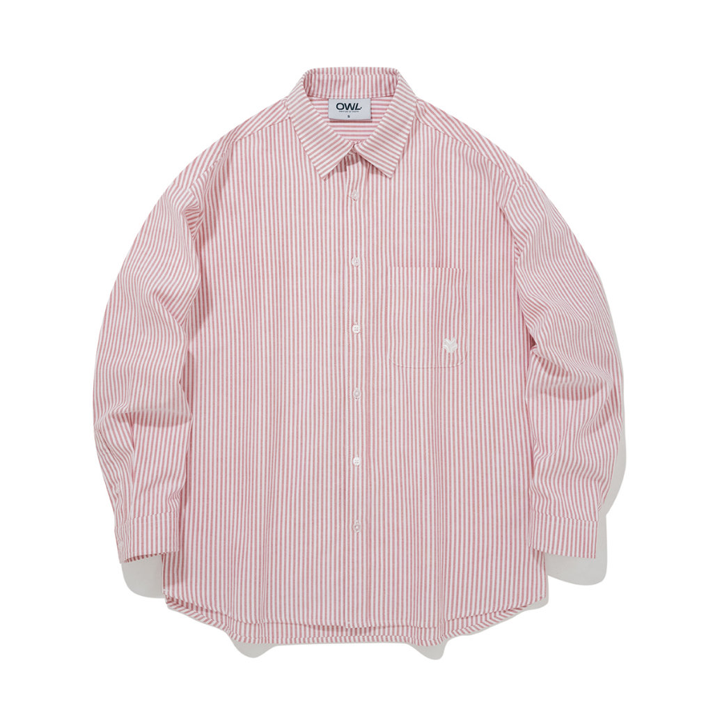 Áo sơ mi Owlbrand Oxford 2.0/Sọc đỏ