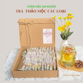 Trà thảo mộc, mix đủ các loại, đẹp da, giữ dáng, dễ ngủ, thanh lọc, mát gan