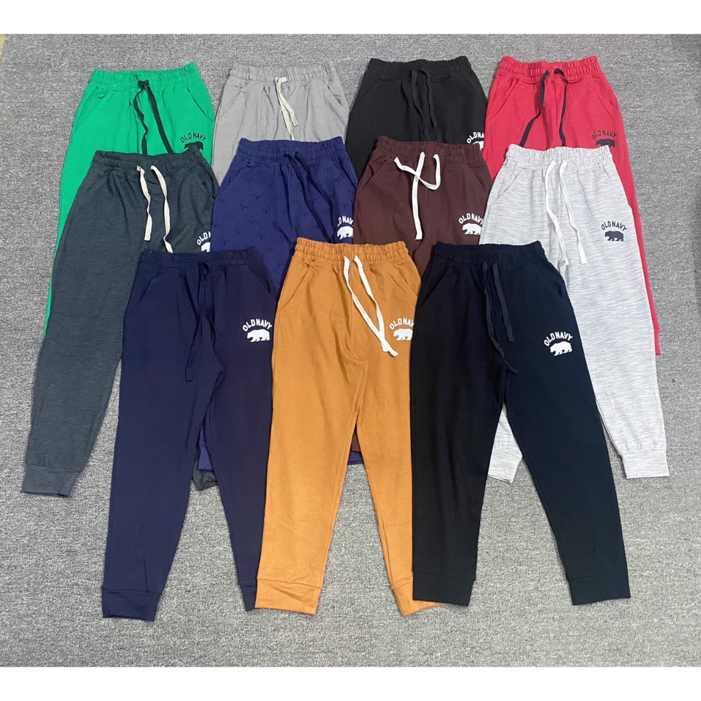 Quần jogger cotton bé trai 5-16y