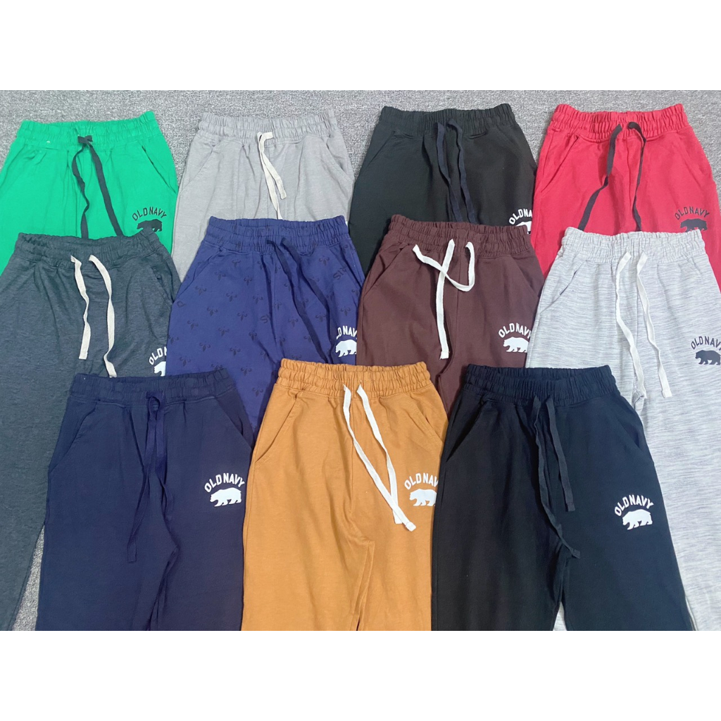 Quần jogger cotton bé trai 5-16y