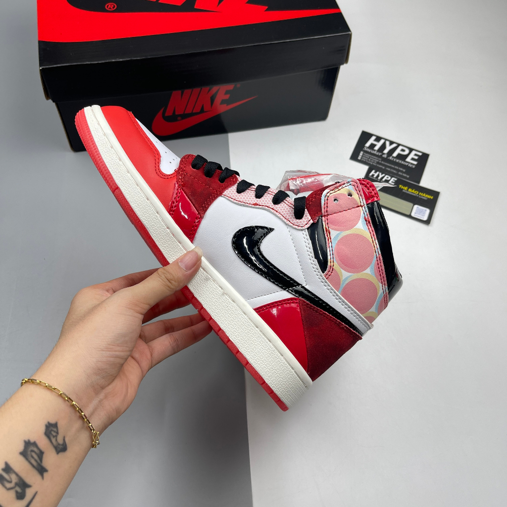 Giày Spider-Man × Air Jordan 1 Retro High OG SP Next Chapter- Hype Sneaker / High Quality