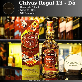 [Chính Hãng] Chivas Regal 13 Đỏ 700ml [Hàng Thật]
