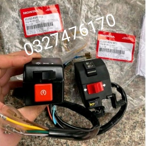 Cặp cùm công tắc xe Super DREAM Việt zin chính hãng