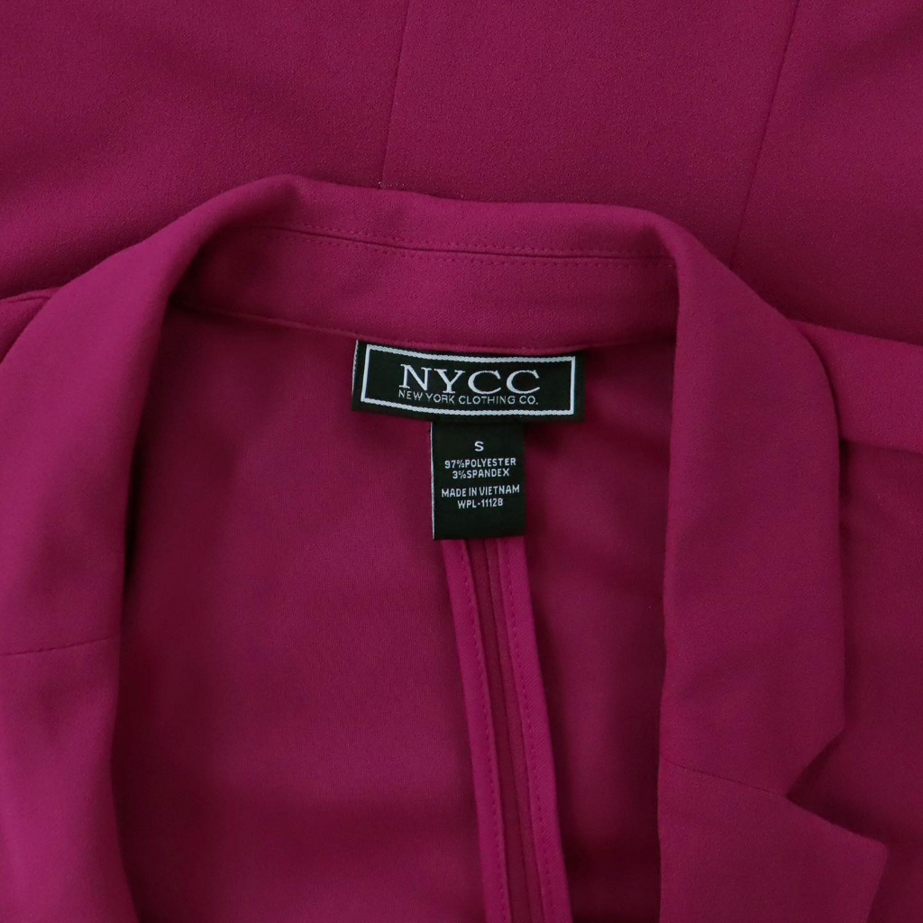 C2632- 	Áo khoác vest NYCC tay lửng lật lai hai túi trước trơn