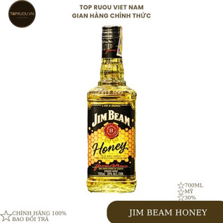 [Chính Hãng] Jim Beam Honey 700ml [Hàng Thật]