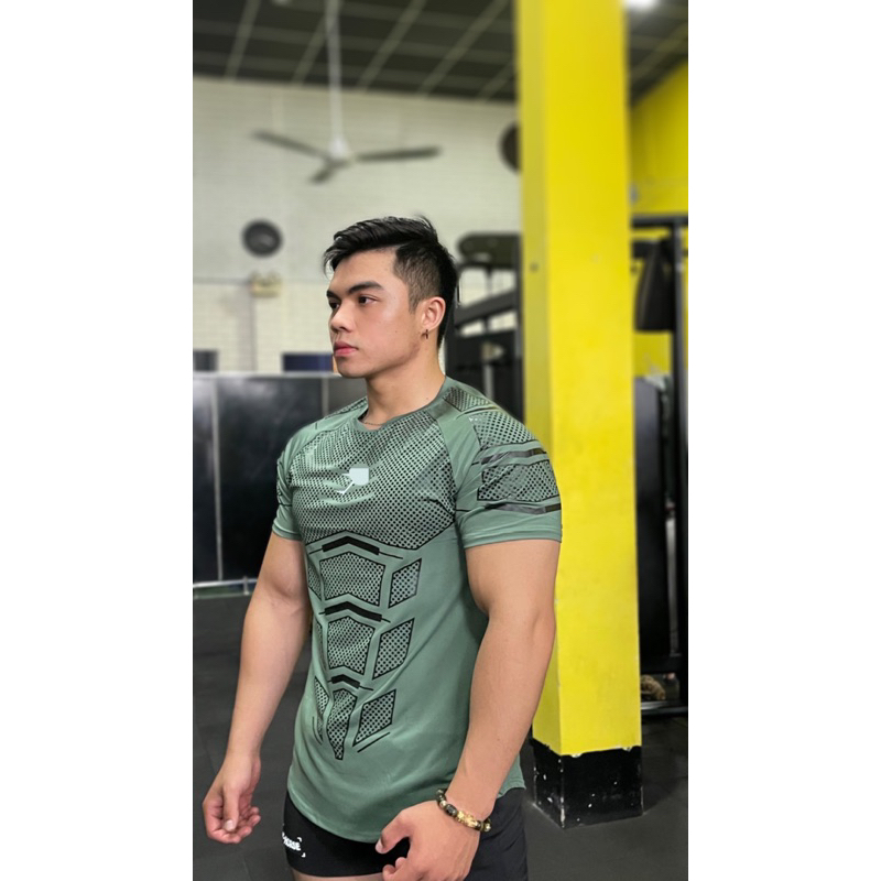 Áo gym nam GS.ao thun thể thao nam phom body cực chất