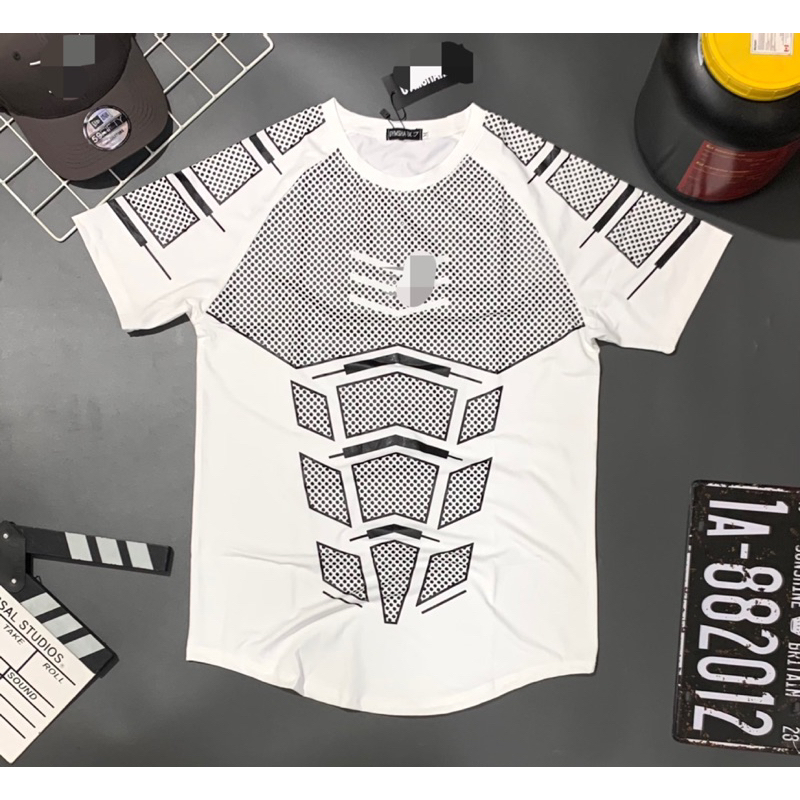 Áo gym nam GS.ao thun thể thao nam phom body cực chất