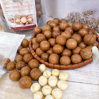 500gr Hạt Macca dinh dưỡng đặc sản tây nguyên size to Ngũ cốc dinh dưỡng cho bà bầu, ăn kiêng, giảm