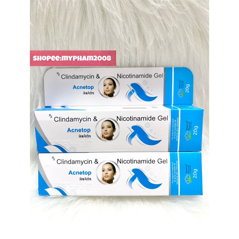 GEL Acnetop hỗ trợ giảm các loại mụn 20g .