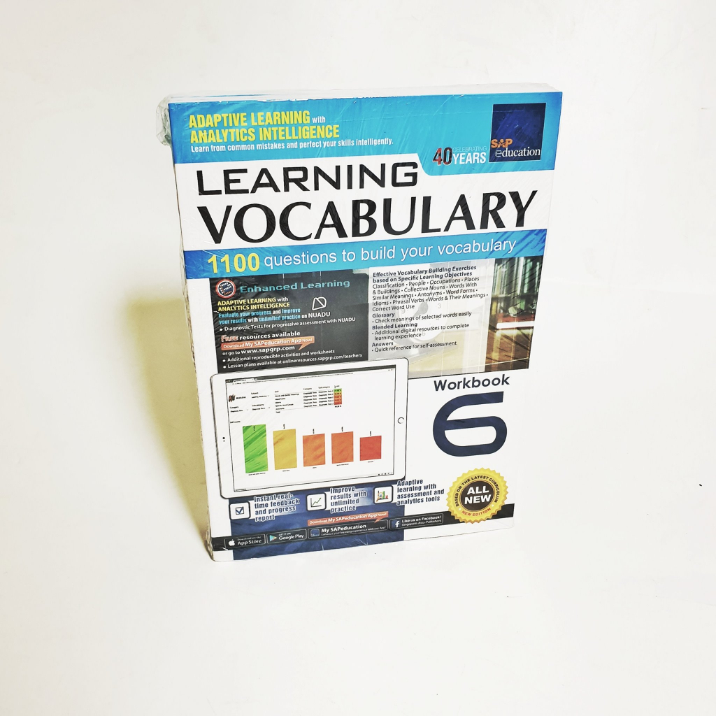 {Bộ nhâp }Learning english vocabulary (6 cuốn)