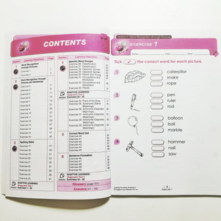{Bộ nhâp }Learning english vocabulary (6 cuốn)