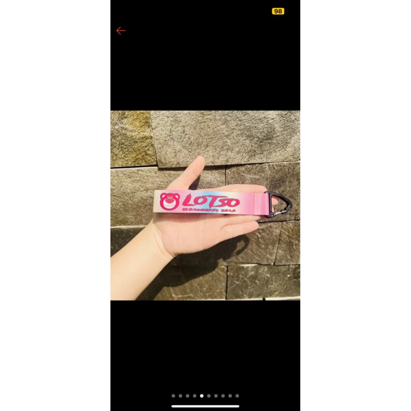 Dây Móc Khóa Gấu Lotso nhiều màu