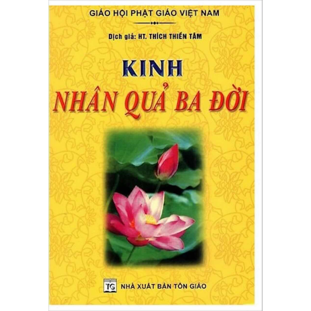 Sách - Kinh Nhân Quả Ba Đời - HT Thích Thiền Tâm