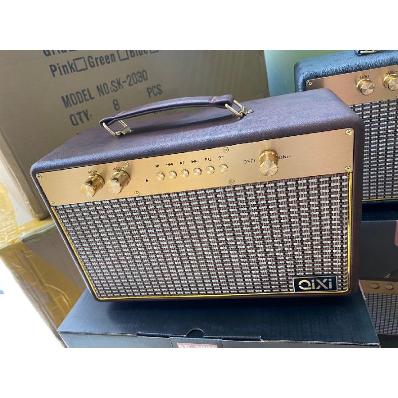 Loa kéo gỗ qixi 2030 âm thanh hay giá rẻ