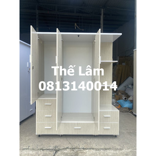 Tủ nhựa nhiều hộc kéo cao 1m8 ngang 1m4