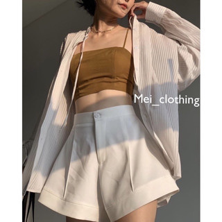 Quần short nữ ống rộng cạp cao tôn dáng, quần sooc nữ nhiều màu