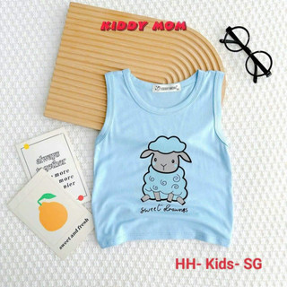 Áo bún ba lỗ thun lạnh cho bé từ 6-15kg