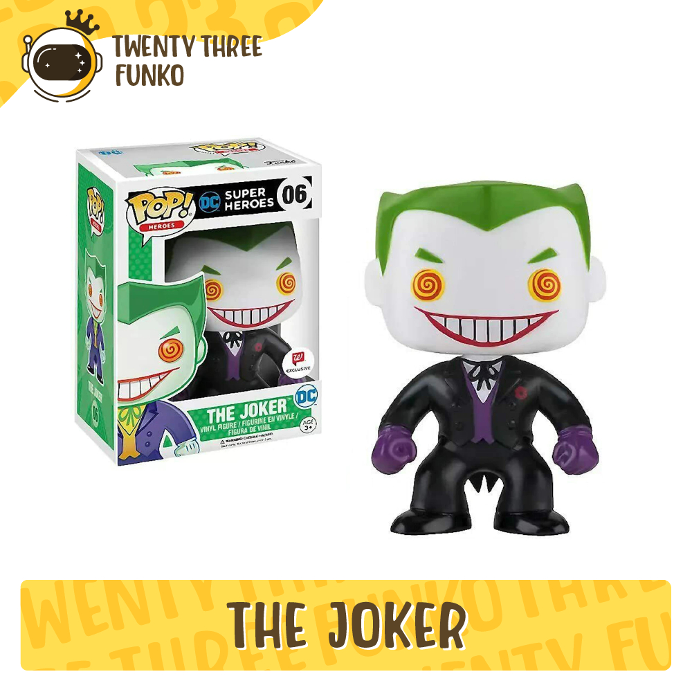 Mô hình đồ chơi Funko Pop • The Joker 06 • DC Super Heroes (Walgreen Exclusive)