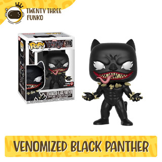 Mô hình đồ chơi Funko Pop • Venomized Black Panther 370 • Venom (GameStop Exclusive)