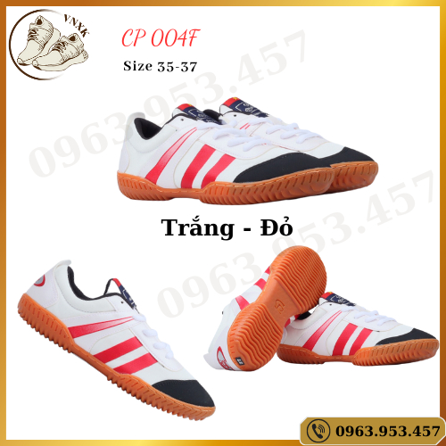 Giày đá bóng, giày đánh banh futsal 004F sân Futsal trong nhà, sân gỗ, sân si măng